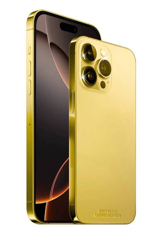 Caviar Luxury 24k Gold Plated Customized iPhone 16 Pro Max 256 GB Desert